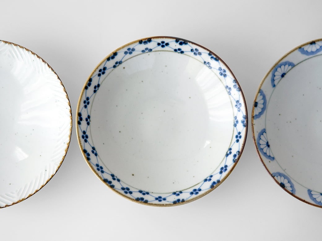 皐月窯 7寸浅鉢（荒土）／3種類 【大鉢】 | 皐月窯／砥部焼 | ハウスグラム