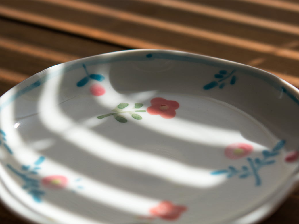 米満麻子 春色 蓋物（小）【キャニスター ふたもの 和食器 九谷
