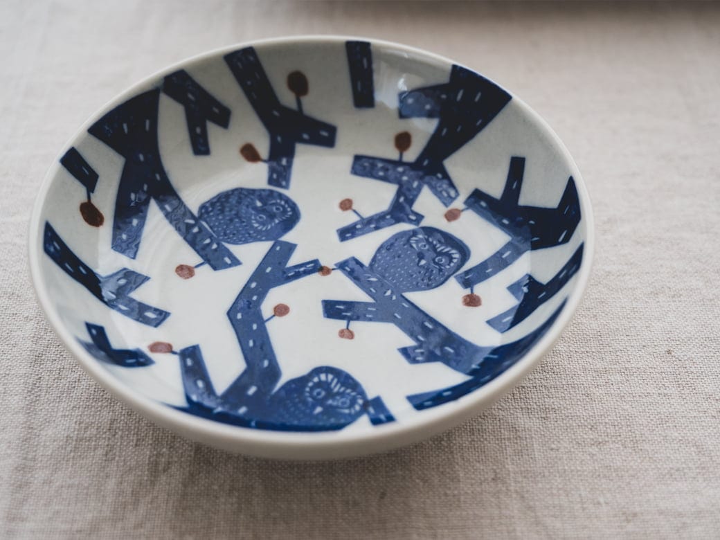 倉敷意匠 KATAKATA 印判手のなます皿（4種類） | 倉敷意匠計画室