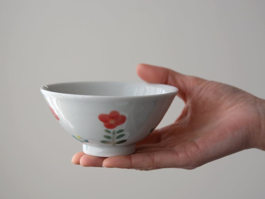 米満麻子 春色 めし碗【和食器 九谷青窯】 | 米満麻子／うつわ作家