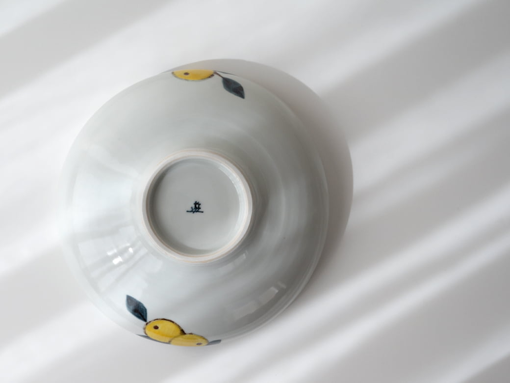 徳永遊心 色絵みかん／7寸鉢 | 徳永遊心窯／うつわ作家 | ハウスグラム