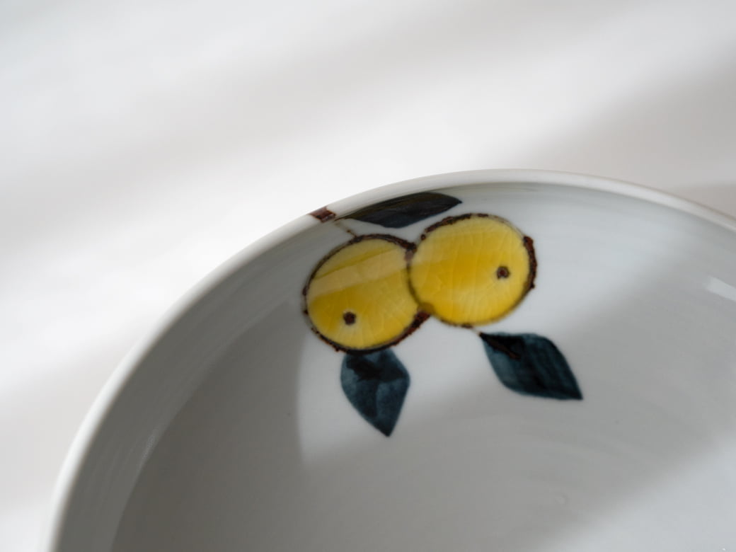 徳永遊心 色絵みかん／7寸鉢 | 徳永遊心窯／うつわ作家 | ハウスグラム