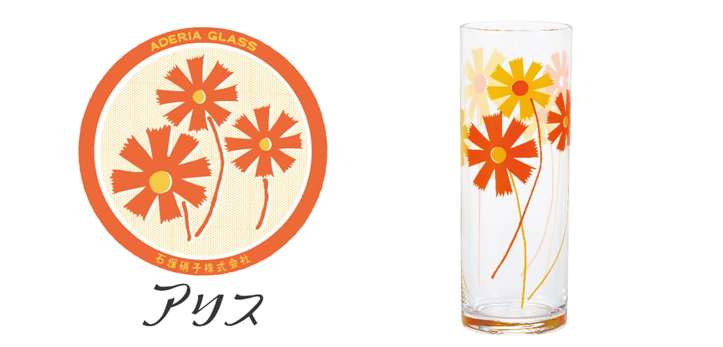 アデリアレトロ ゾンビーグラス 280ml（2種類）【トールグラス