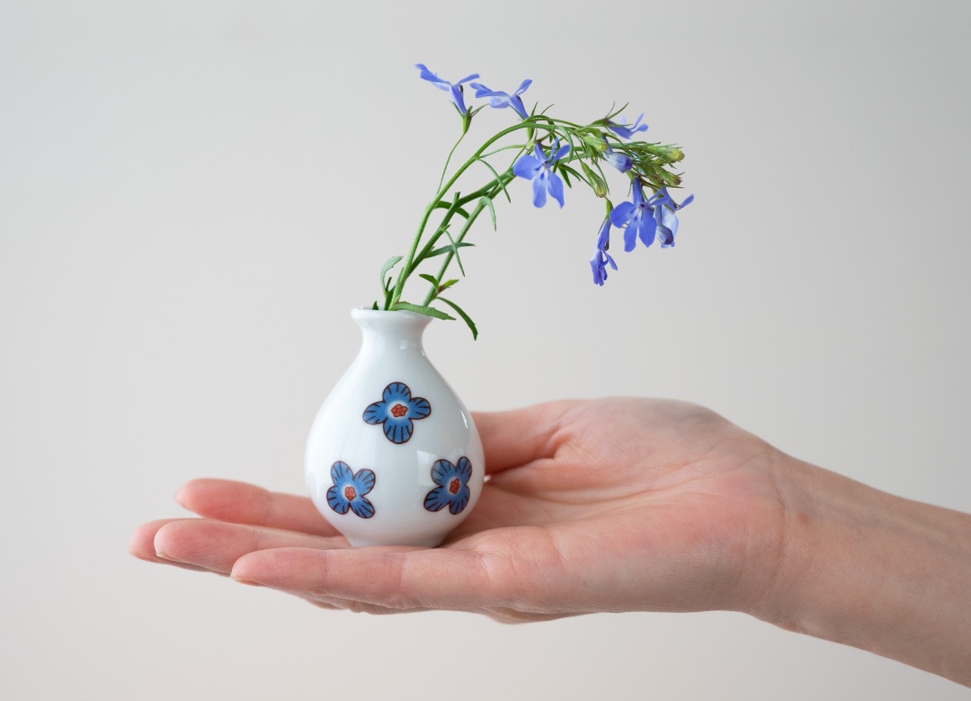 九谷焼 ハレクタニ 一輪挿し 花入れ 花瓶 4種類 フラワーポット