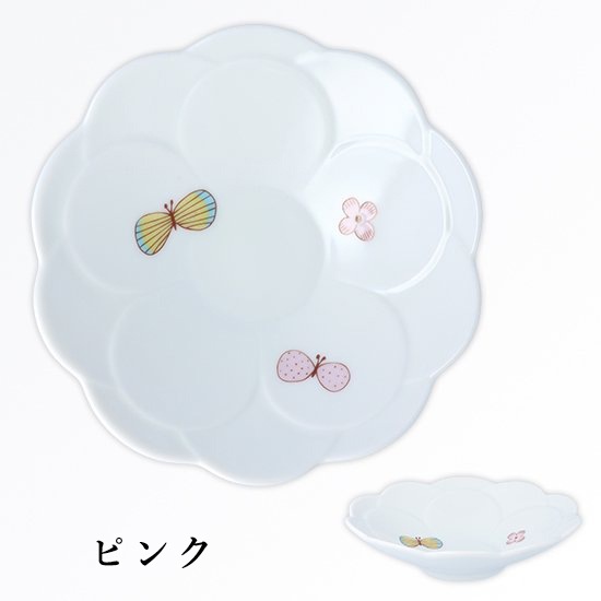 ハレクタニ チョウ中鉢（2カラー） 【九谷焼 ボウル】 | ハレクタニ