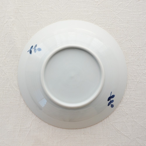 九谷青窯 高原真由美 色絵舞い花／7寸深皿 | 九谷青窯／九谷焼