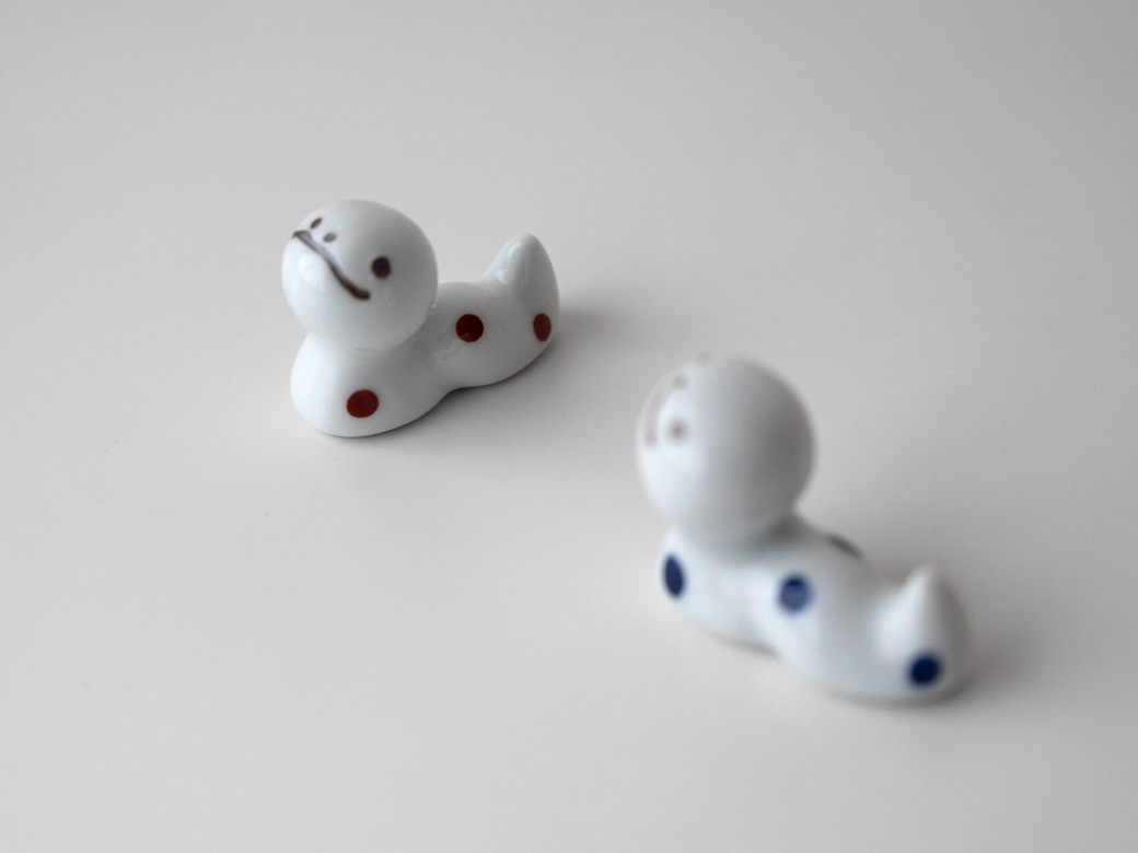 sen 干支の箸置き／24種類【波佐見焼 えと 京千 お正月 カトラリー