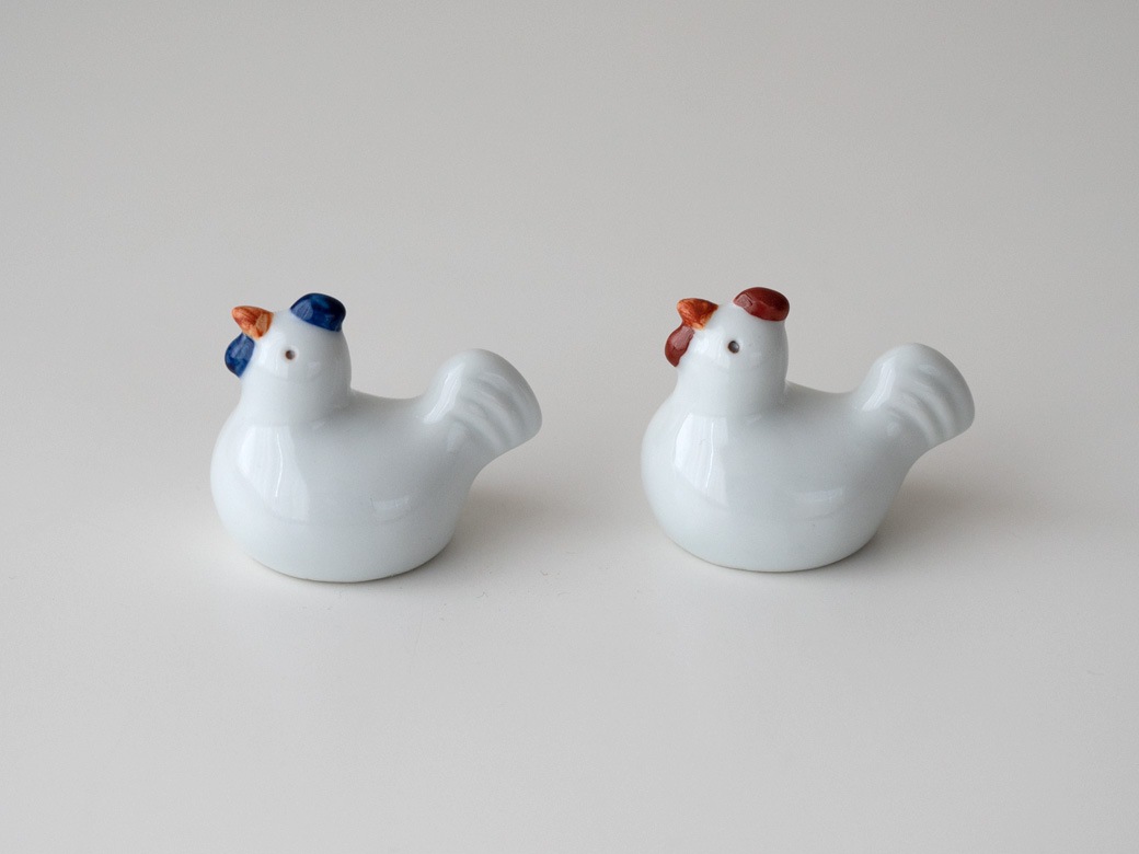 sen 干支の箸置き／24種類【波佐見焼 えと 京千 お正月 カトラリー