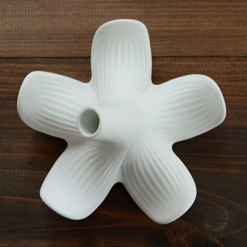 1616/arita japan S＆B Lily Vase／ホワイト【花瓶・フラワーベース