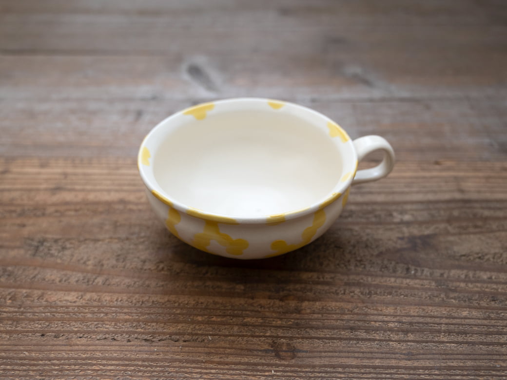 本郷里奈 ミモザ スープマグ 【スープカップ】 | 本郷里奈／うつわ作家