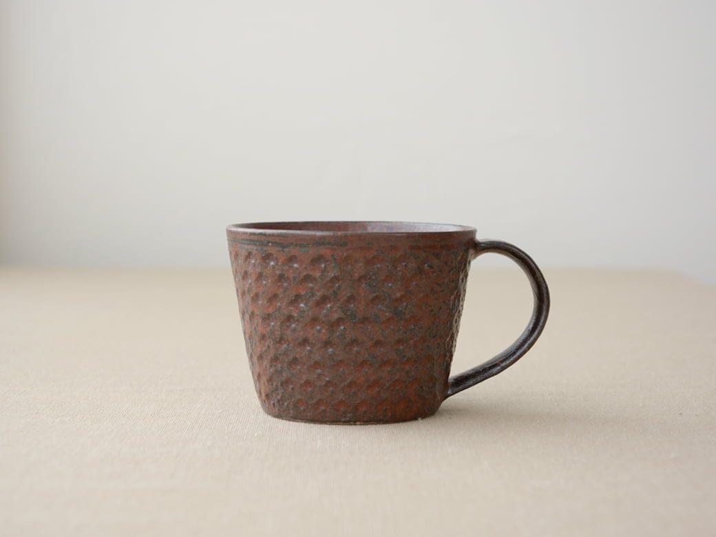 武曽健一（花虎窯） 印花マグカップ／5カラー | 武曽健一（花虎窯