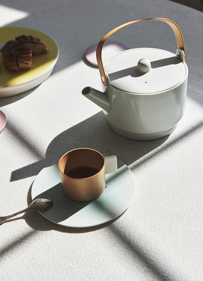 1616/arita japan S＆B CoffeeCup＆Saucer／ライトブラウン | 1616