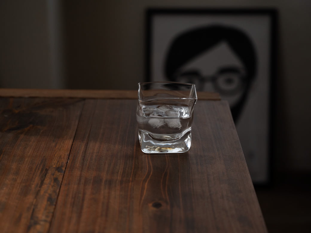 沖澤康平 カク／コロック（8823/glass work）【ガラス作家 酒器 ロック