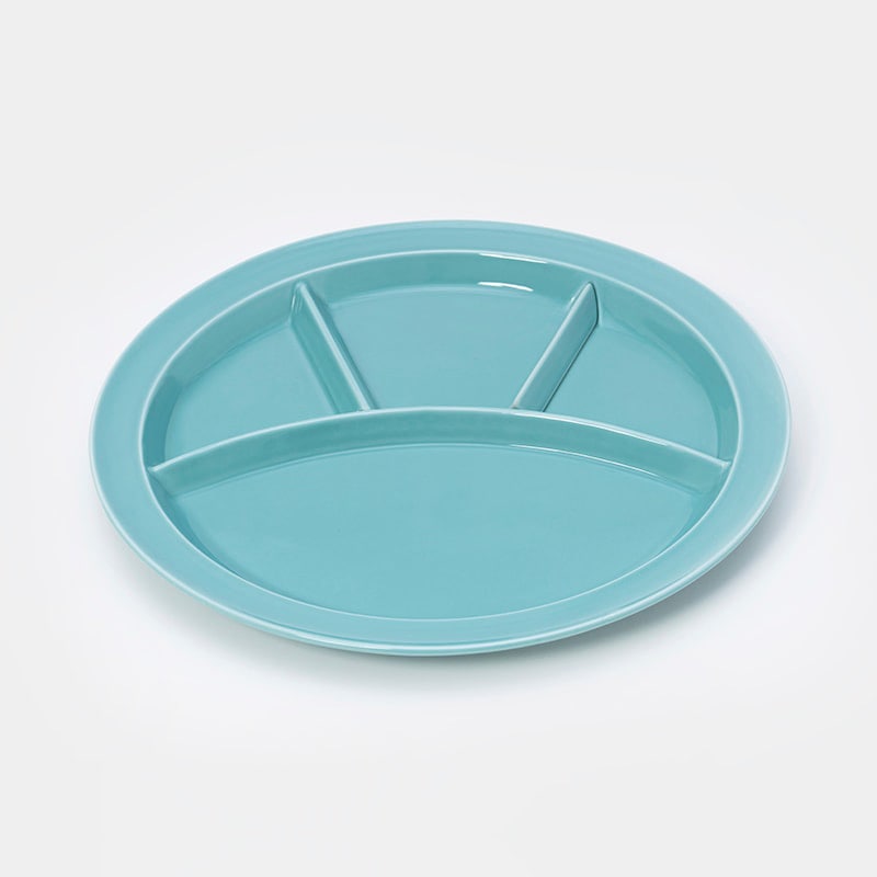 zen to] 仕切りが取れる カレー皿【amabro アマブロ 波佐見焼