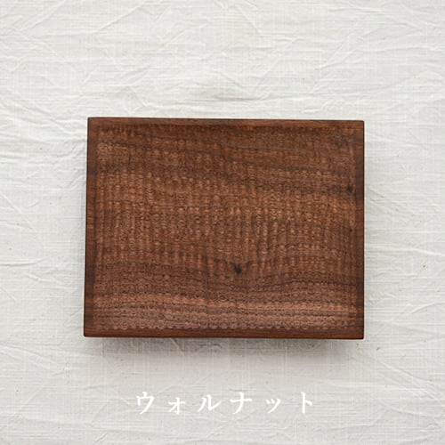 icura工房 菓子皿／ほり（2種類） 【筒井則行 木のうつわ】 | icura
