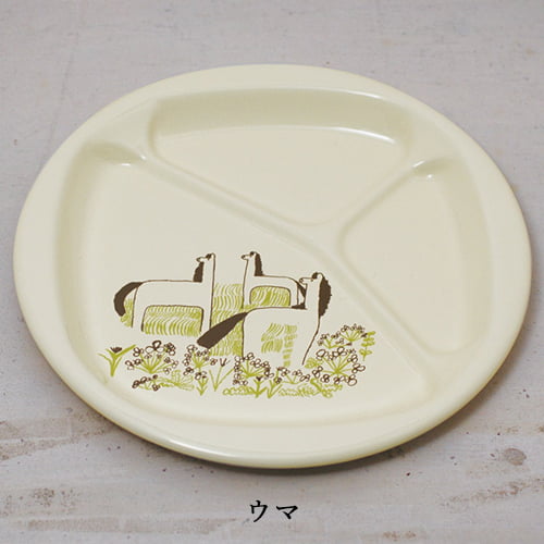 倉敷意匠 トラネコボンボン ほうろう給食大皿（4種類）【仕切り皿