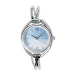 MATOW｜Shiki〈数量限定〉四季 ラウンド シルバー 勿忘草 クロスバングル