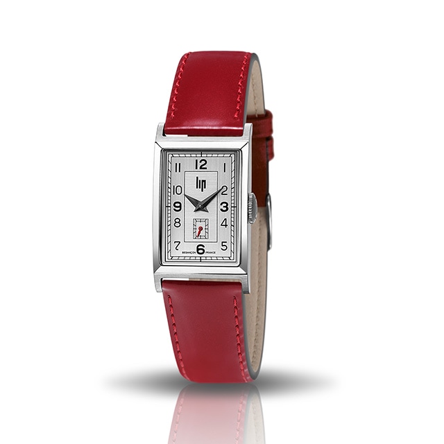 ▲LIP｜Churchill T18 チャーチル シルバー エナメル レッドレザー