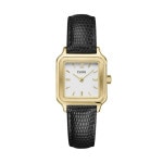 CLUSE｜Gracieuse Petite グラシューズペティット ゴールド ブラックレザーリザード（型押し）|CLUSE