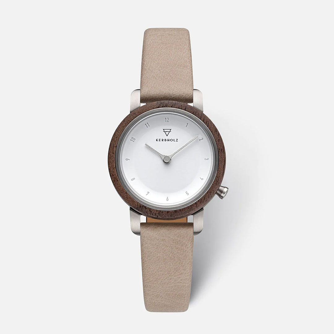 KERBHOLZ｜SOPHIE 27mm ソフィー ウォールナット シルバー サンド