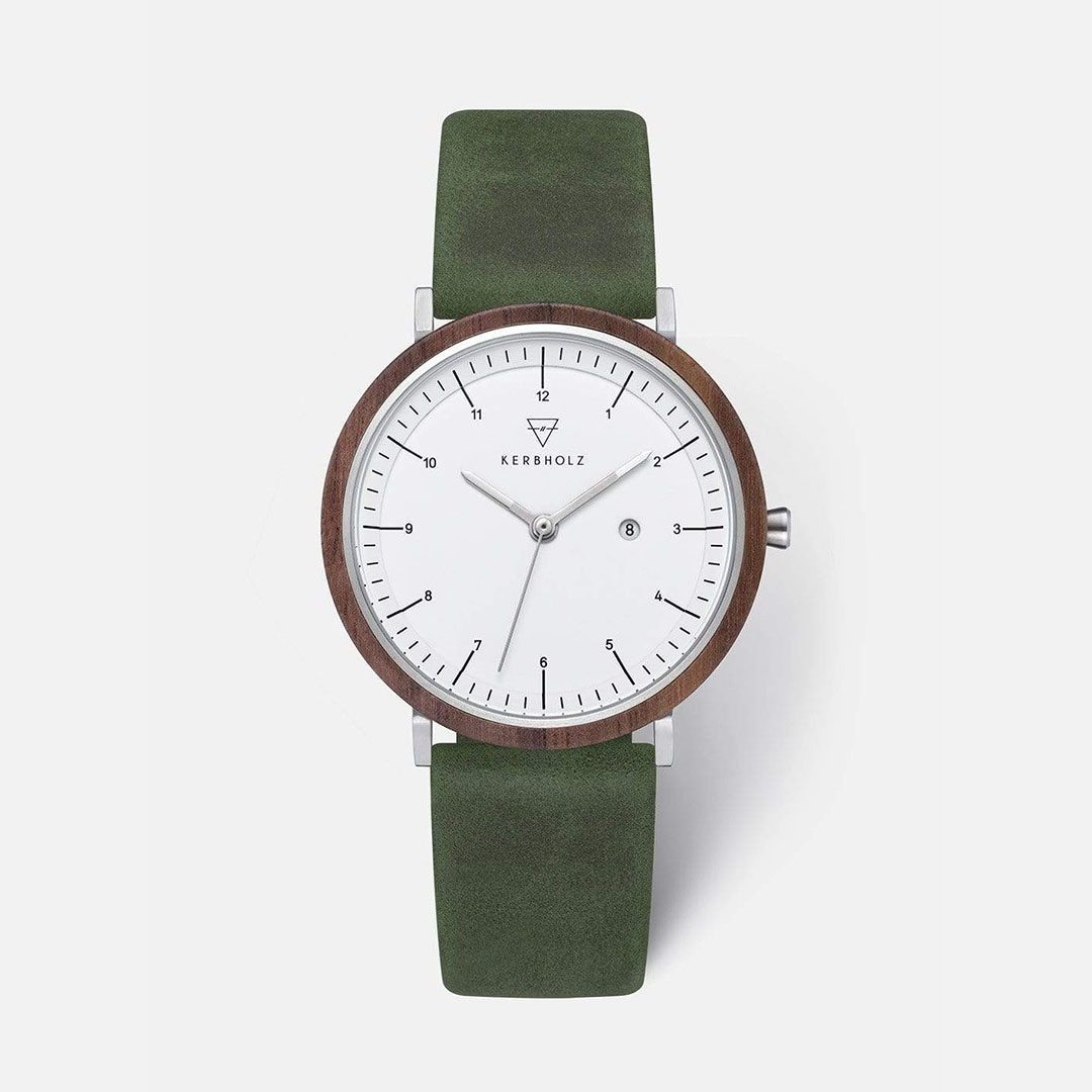 KERBHOLZ｜AMELIE 36mm アメリ ウォールナット シルバー オリーブ2020