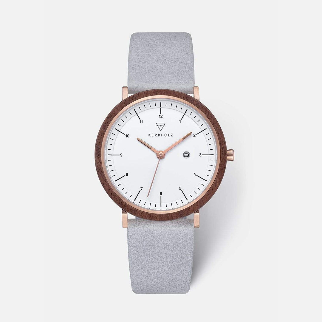KERBHOLZ｜AMELIE 36mm アメリ ウォールナット ローズゴールド アークティック