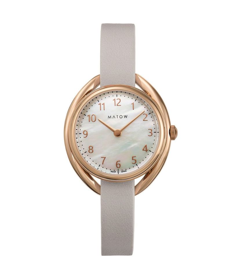 MATOW｜Shiki 四季 ラウンド ローズゴールド ホワイトペッパー