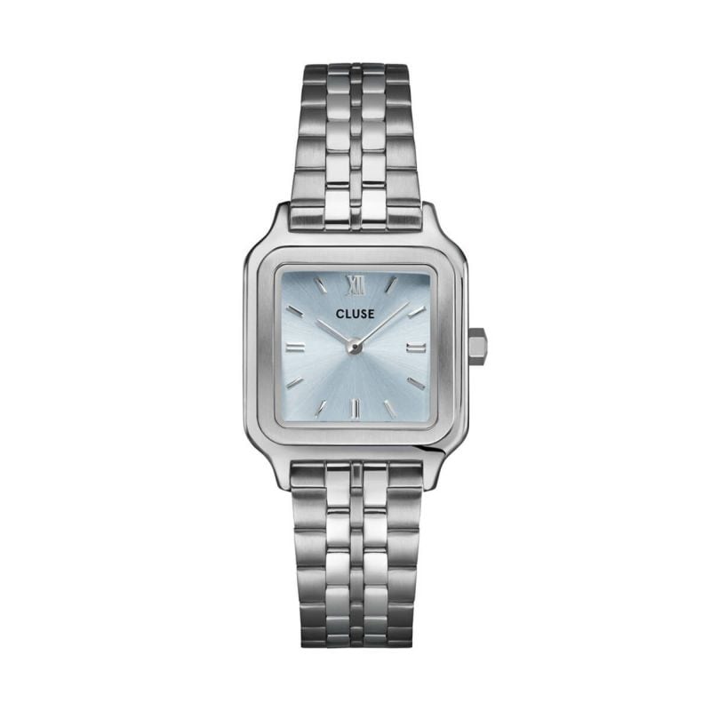 CLUSE｜Gracieuse Petite グラシューズペティット ライトブルー シルバーステンレスベルト