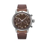正規品 UNDONE アンダーン 腕時計 メンズ Urban アーバンタイプ20 チョコレート／ブラウン レザーベルト クロノグラフ URB-T20-CCL|UNDONE