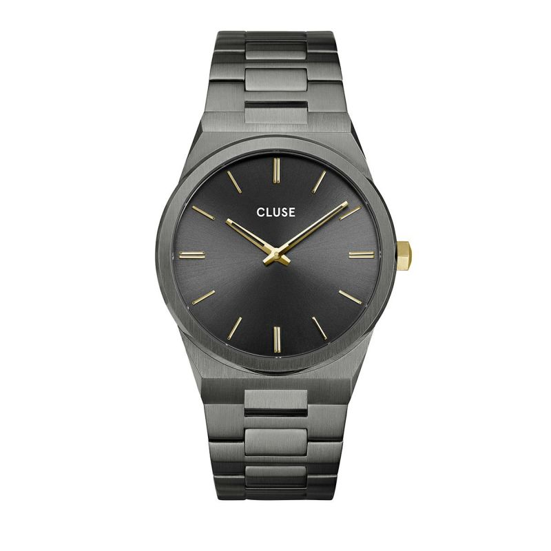 CLUSE｜Vigoureux40 ヴィグルー Hリンク ダーク グレー ゴールド