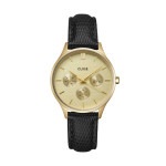 CLUSE｜Minuit Multifunction ミニュイマルチファンクション ゴールド ブラック レザーベルト|CLUSE