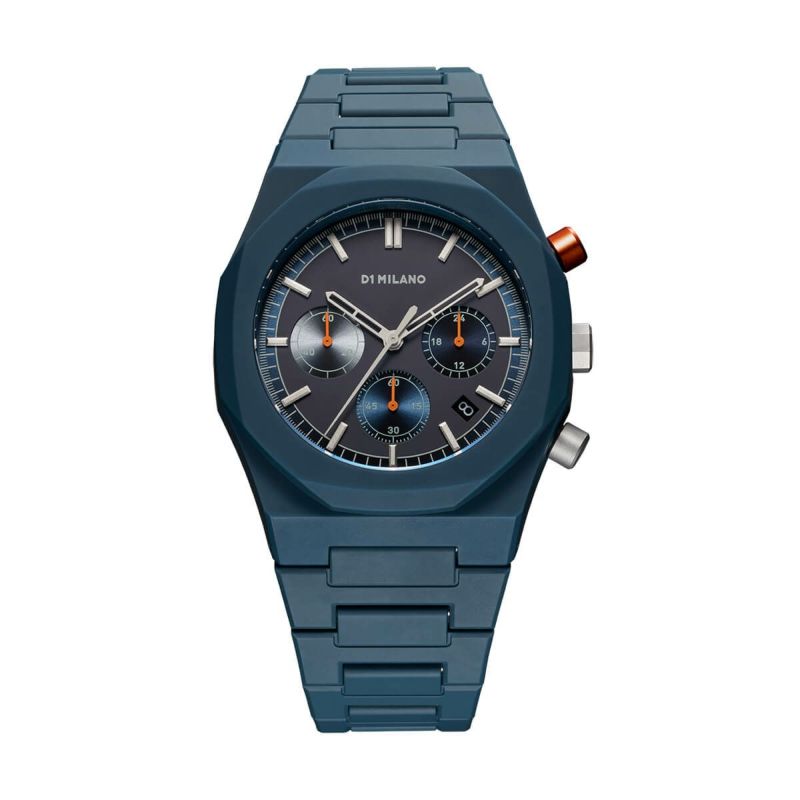 D1 MILANO│POLYCHRONO ポリクロノグラフ ネプチューンブルー