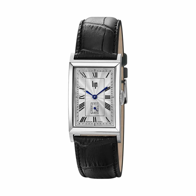 LIP｜Churchill T24 チャーチル シルバー ブラック 型押しレザー