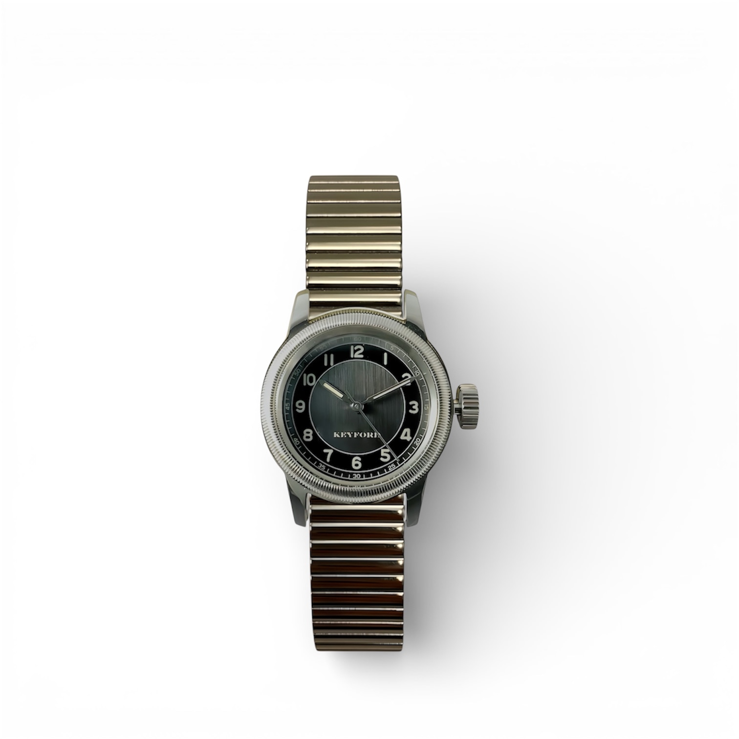 M.R.M.W.×KEYFORD｜Tuxedo dial グレー エクステンションベルト