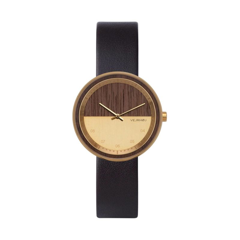 VEJRHOJ│Petite The GOLD 34mm ペティット ゴールド ブラウン