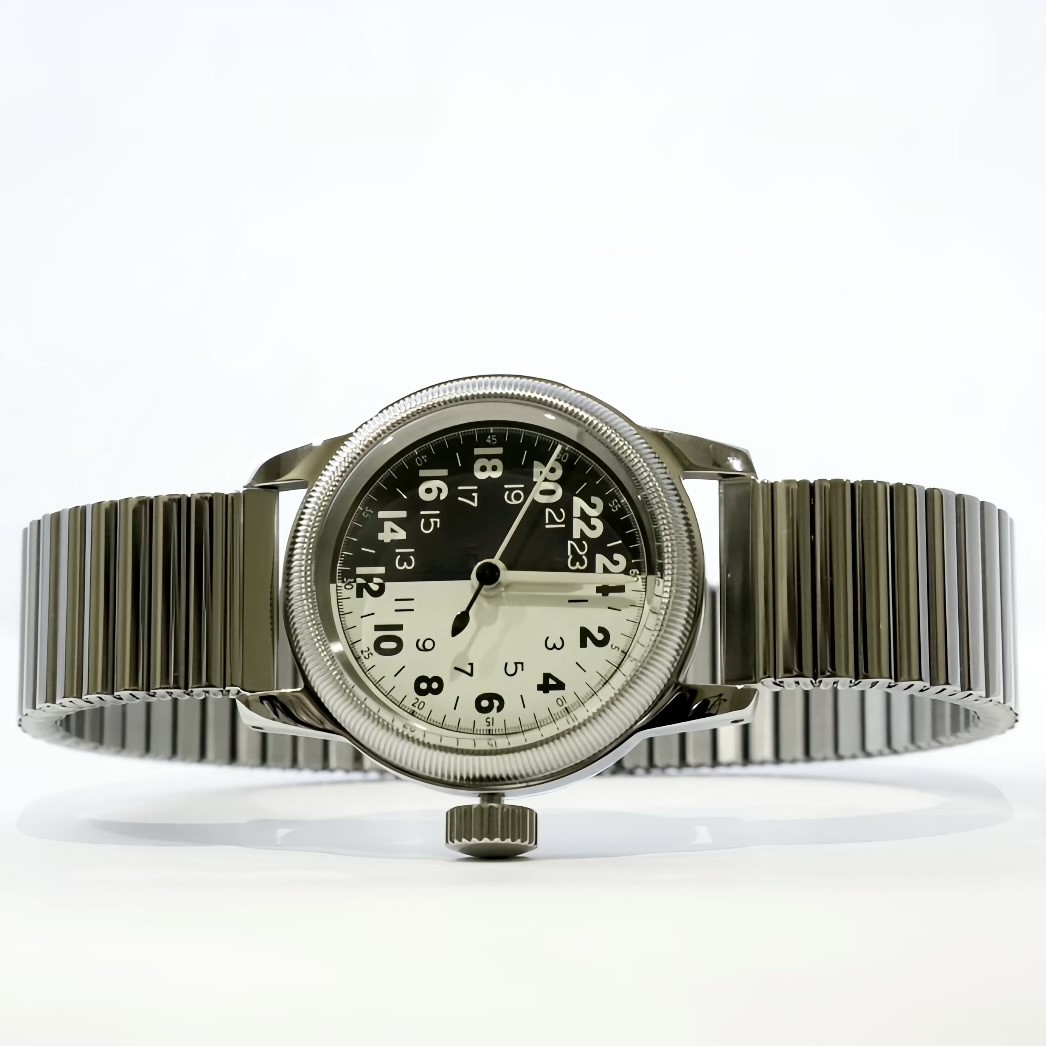 【最短即日発送】M.R.M.W. モントルロロイミリタリーウォッチ 腕時計 メンズ レディース TYPE A タイプエー A-17a 24H Night＆Day ナイトアンドデイ／エクステンションベルト