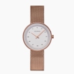 VEJRHOJ│Petite ARCTIC 34mm ペティット アークティック ローズゴールドメッシュ|VEJRHOJ 