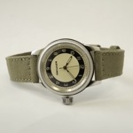 【最短即日発送】M.R.M.W.×KEYFORD【復刻ミリタリー時計】タキシードダイヤル / Tuxedo dial - [コッパー Copper / オリーブ 布製ツーピースベルト]|M.R.M.W