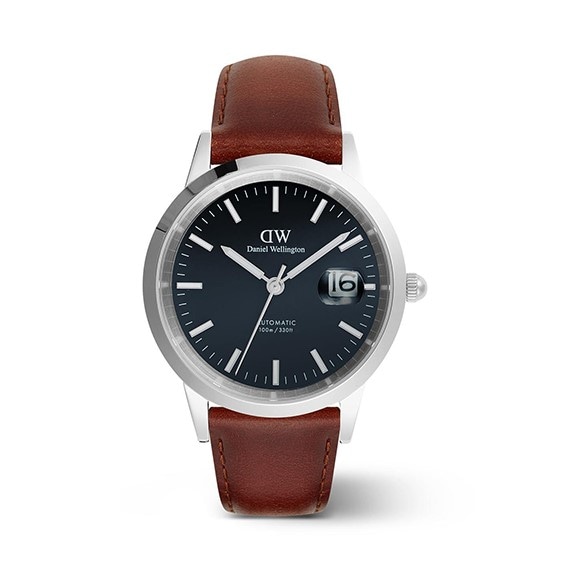 DANIEL WELLINGTON｜Iconic Link Automatic 40mm アイコニックリンク オートマチック セントモーズ シルバー アークティック エナメル（自動巻き）