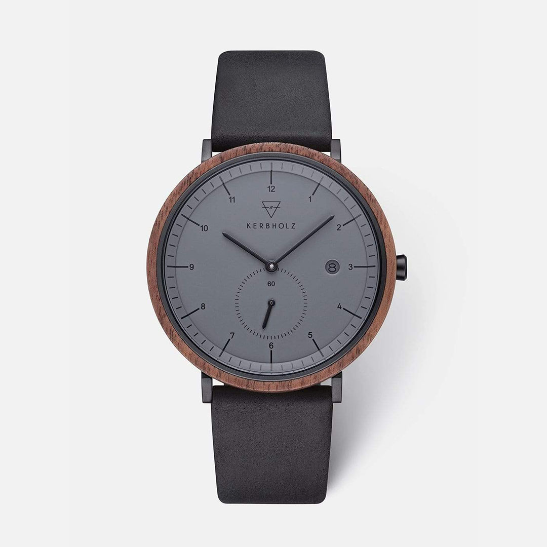 KERBHOLZ｜ANTON 42mm アントン ウォールナット ブラック ミッドナイトブラック