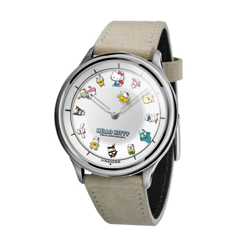 正規品 UNDONE アンダーン 腕時計 レディース collaboration〈日本限定〉コラボレーション サンリオ ハローキティ 50周年 パーティーパーティー COL-K50-PTY