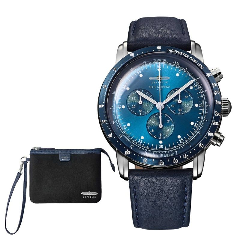 ZEPPELIN｜Special Edition 100 Years〈日本限定300本〉100周年記念 クロノグラフアラーム（ノベルティ付き）
