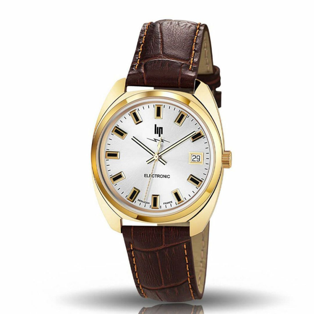 LIP｜General De Gaulle 35mm ジェネラル・ド・ゴール ゴールド ブラウン 型押しレザー