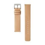 sazare｜STRAP シルバーミラー ヌメ革レザーベルト 18mm|sazare