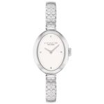 COACH｜SAMMY 22.5mm×8.4mm サミー シルバー ホワイト ステンレス Cバングル|COACH