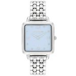 COACH｜CASS 28mm キャス シルバー ブルー Cブレスレット|COACH