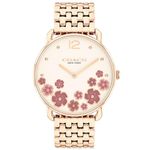 COACH｜ELLIOT 36mm エリオット ティーローズ クリームダイアル ブラッシュ ローズゴールド ブレスレット|COACH