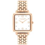 COACH｜CASS 28mm キャス ローズゴールド ホワイト Cブレスレット|COACH