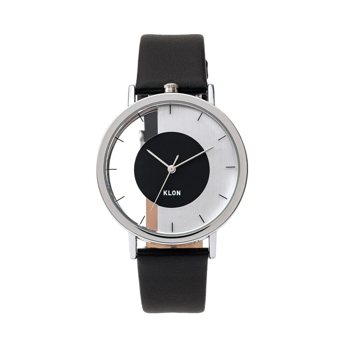 KLON｜INVISIBLE 38mm インビジブル オーバーラッピング サークル シェープス ブラック