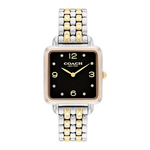 COACH｜CASS 28mm キャス シルバー ゴールド ブラック コンビ Cブレスレット